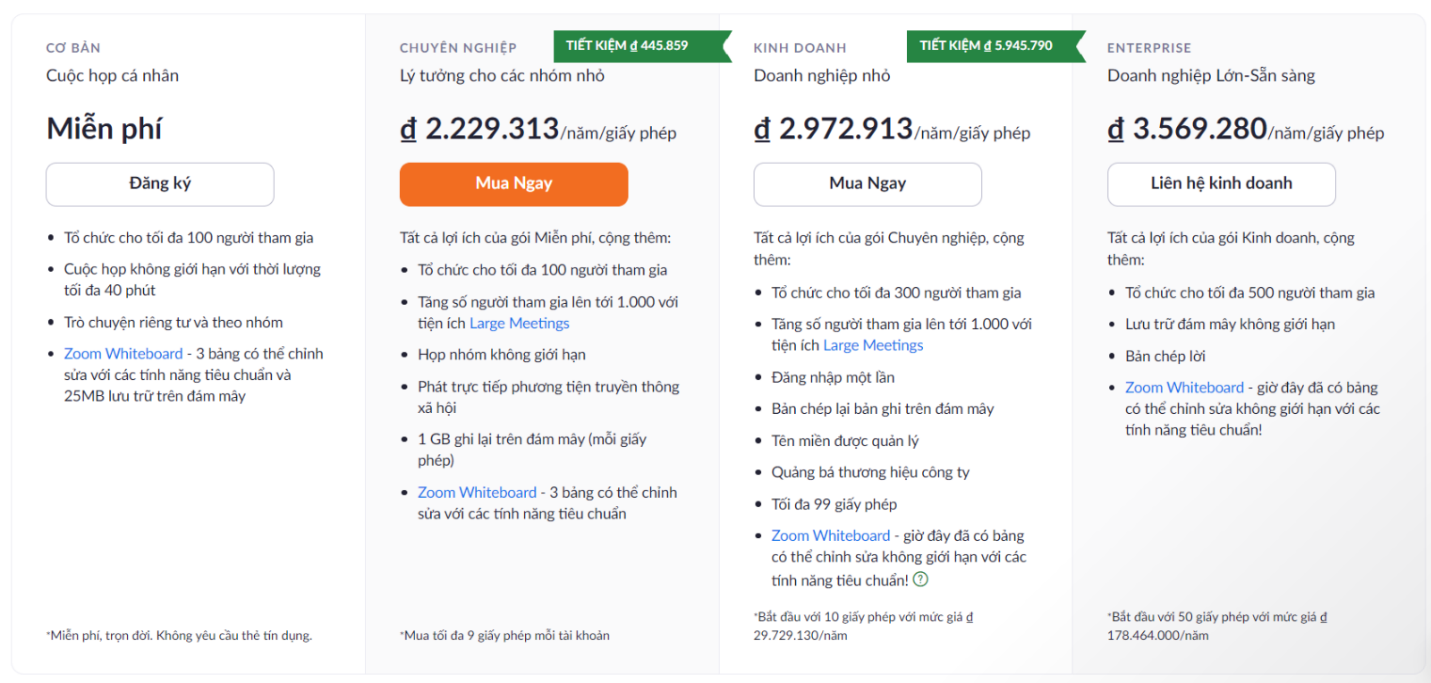 Cách tạo Zoom không giới hạn thời gian 40 phút 1